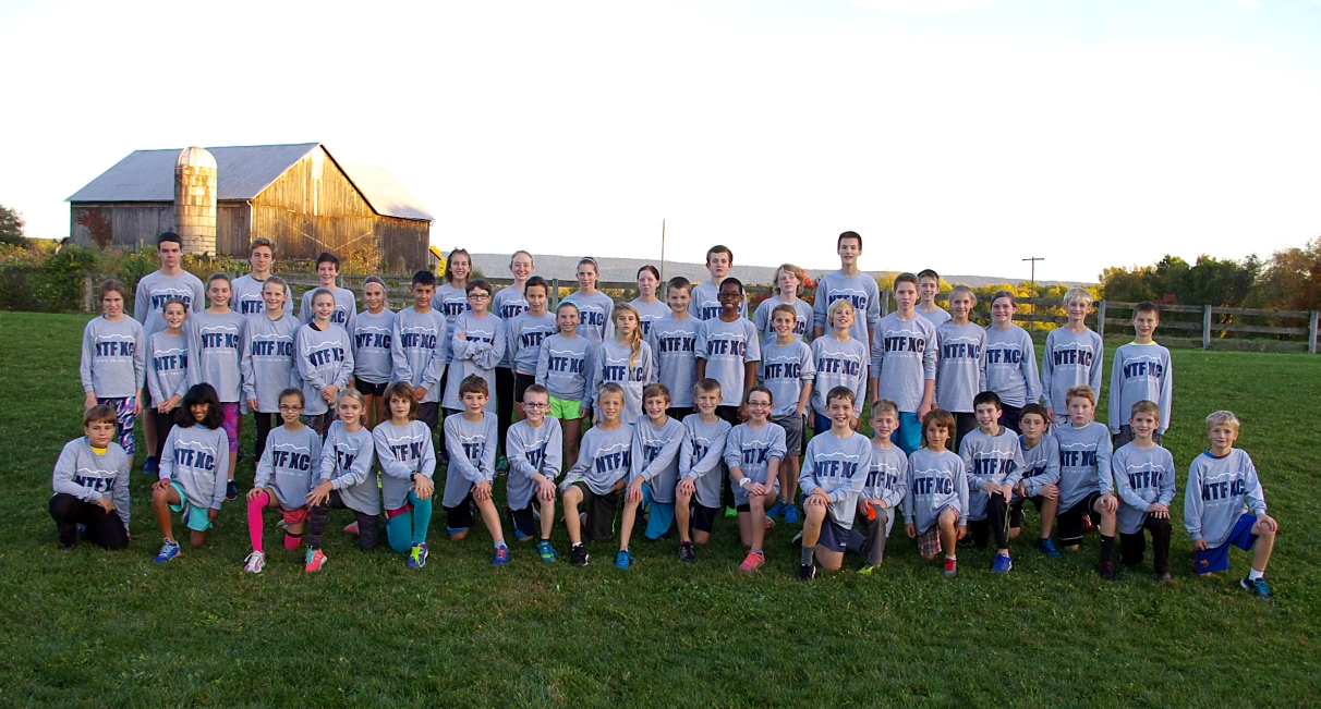 NTF cross country team - Fall 2016