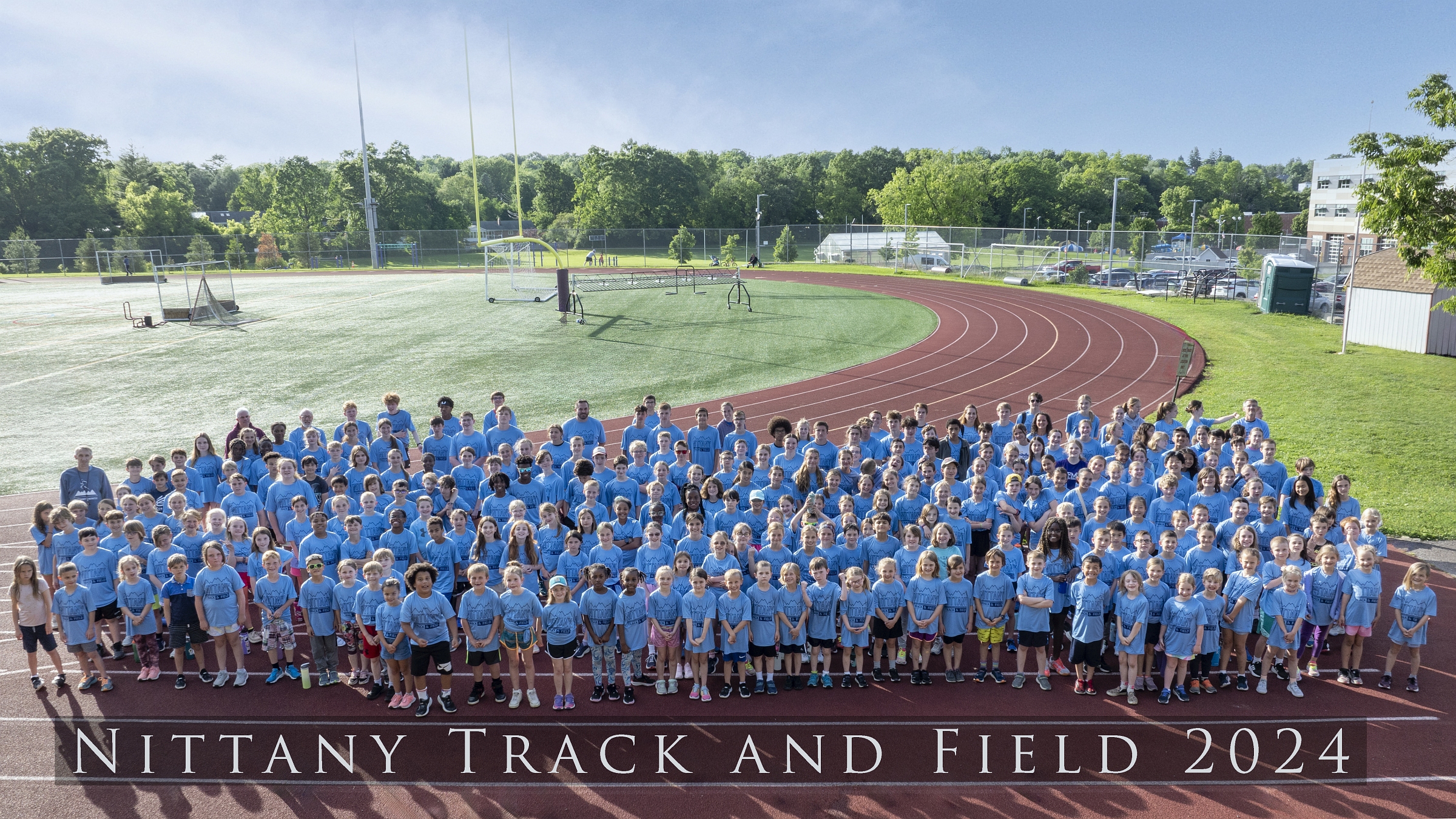 NTF runners
                  standing on the track